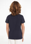 Tommy Hilfiger Boys Logo Short Sleeve T-Shirt, Desert Sky