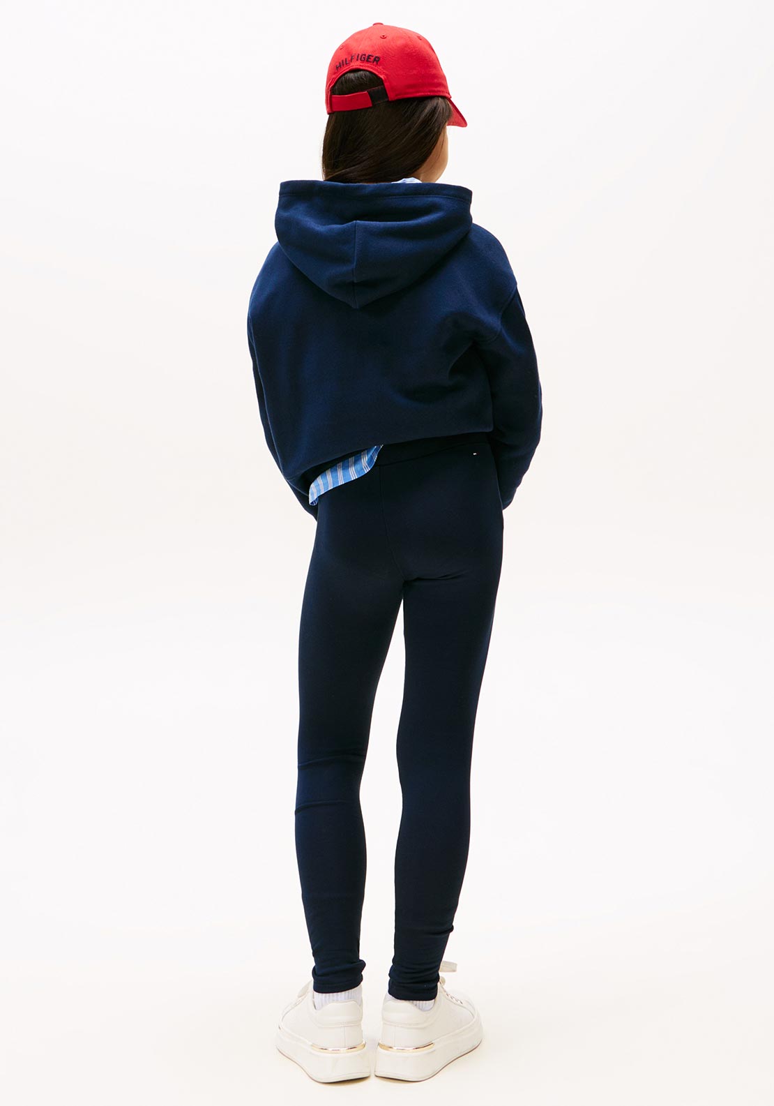 Tommy Hilfiger Girl Foil Legging, Navy