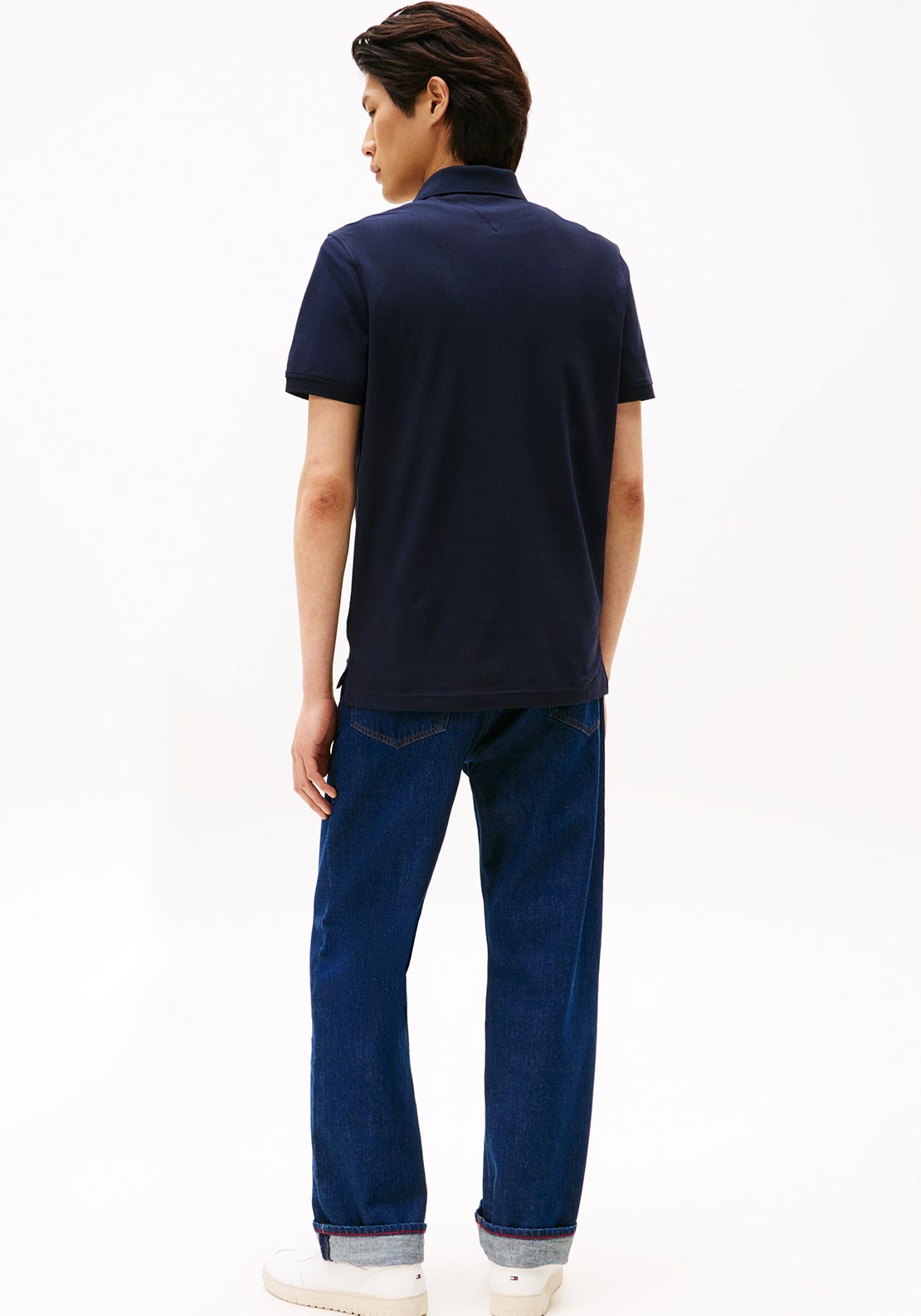 Tommy Hilfiger Performance Pique Polo Shirt, Navy