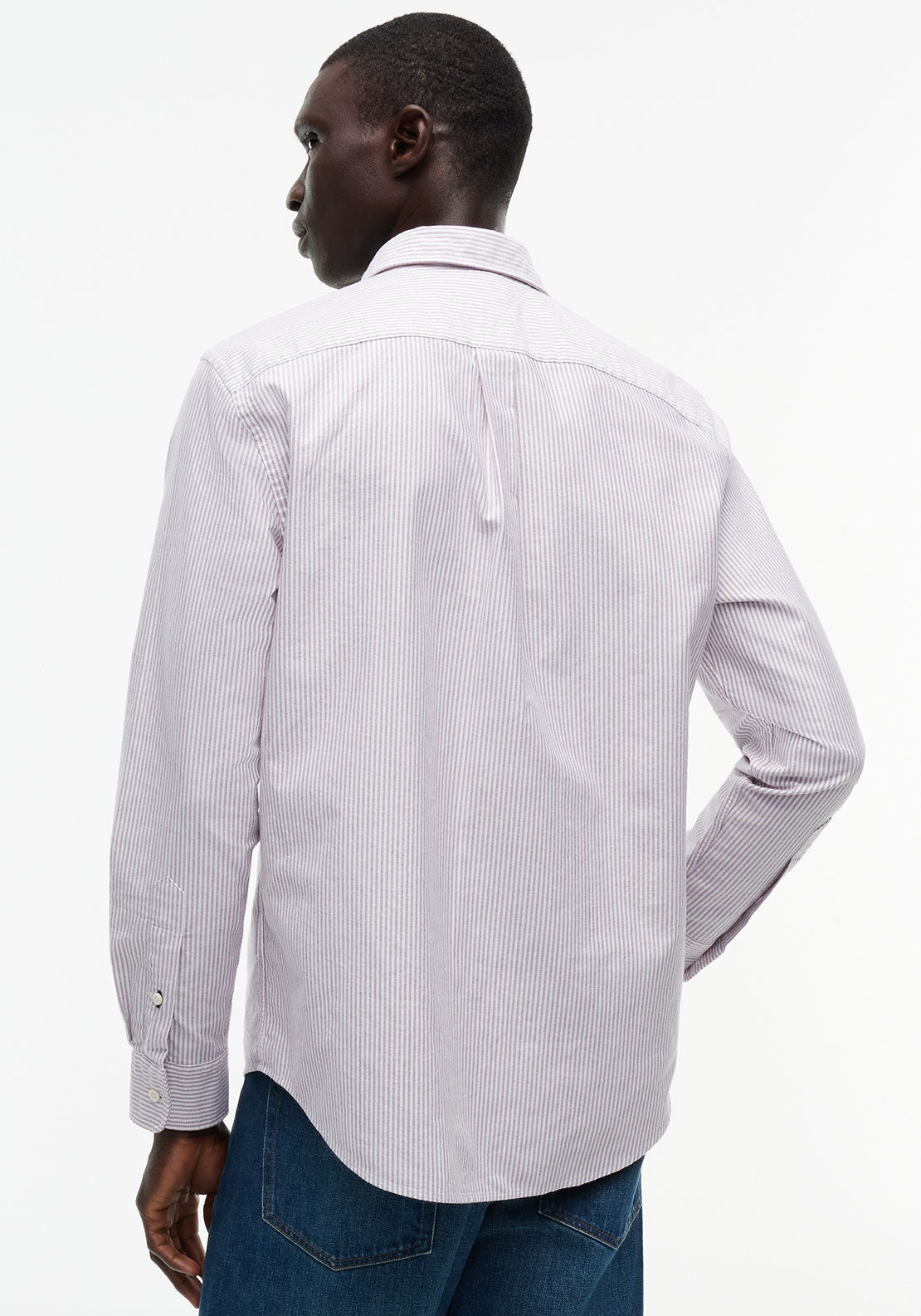 Tommy Hilfiger Heritage Stripe Shirt, Burgundy & White
