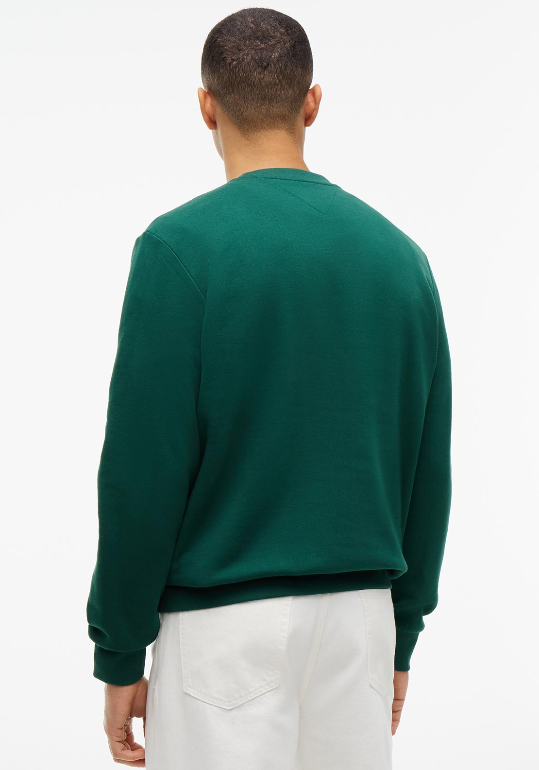 Tommy Hilfiger 1995 Logo Terry Crew Neck Sweatshirt, Ornamental Green
