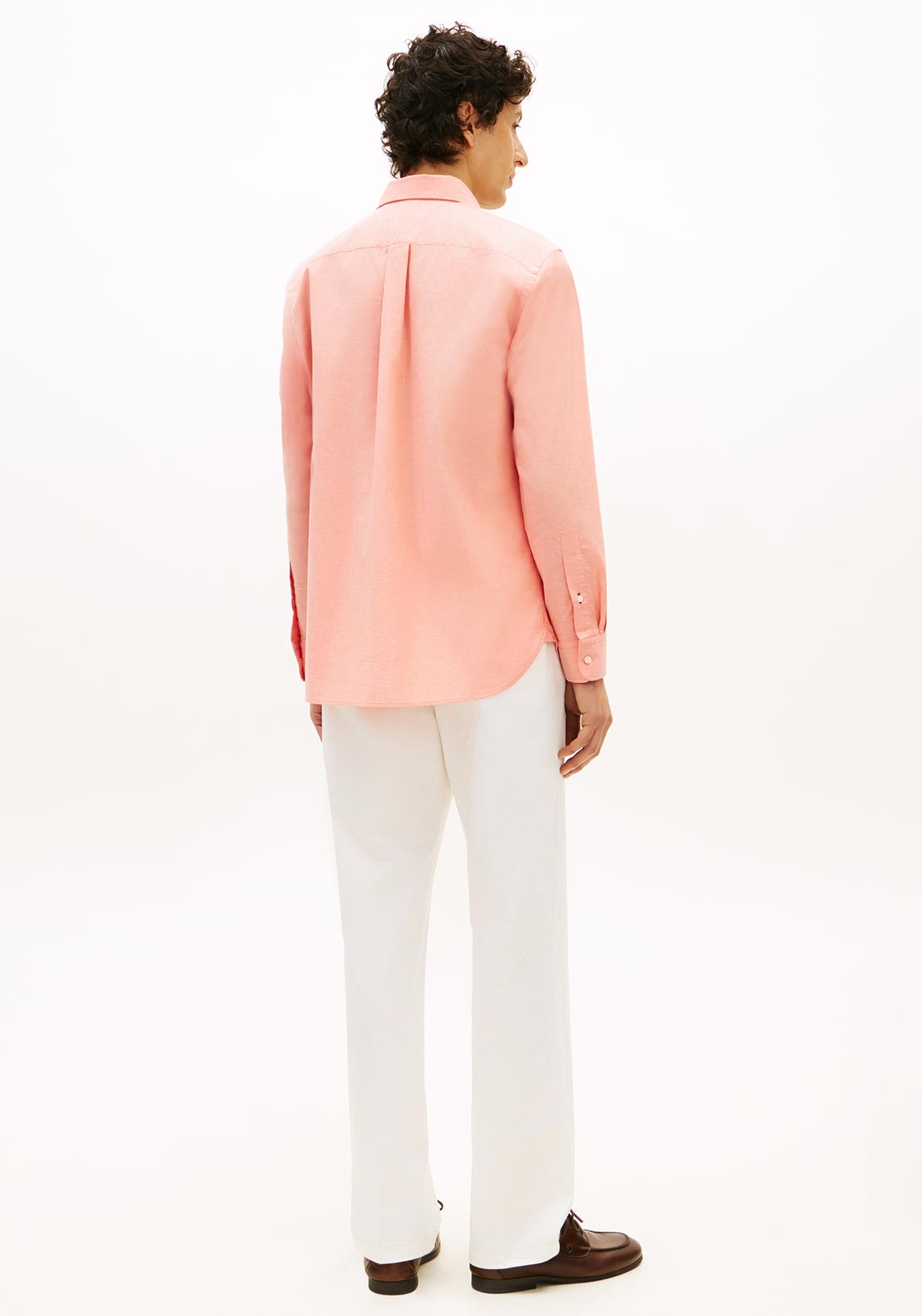 Tommy Hilfiger Button Down Oxford Shirt, Coral