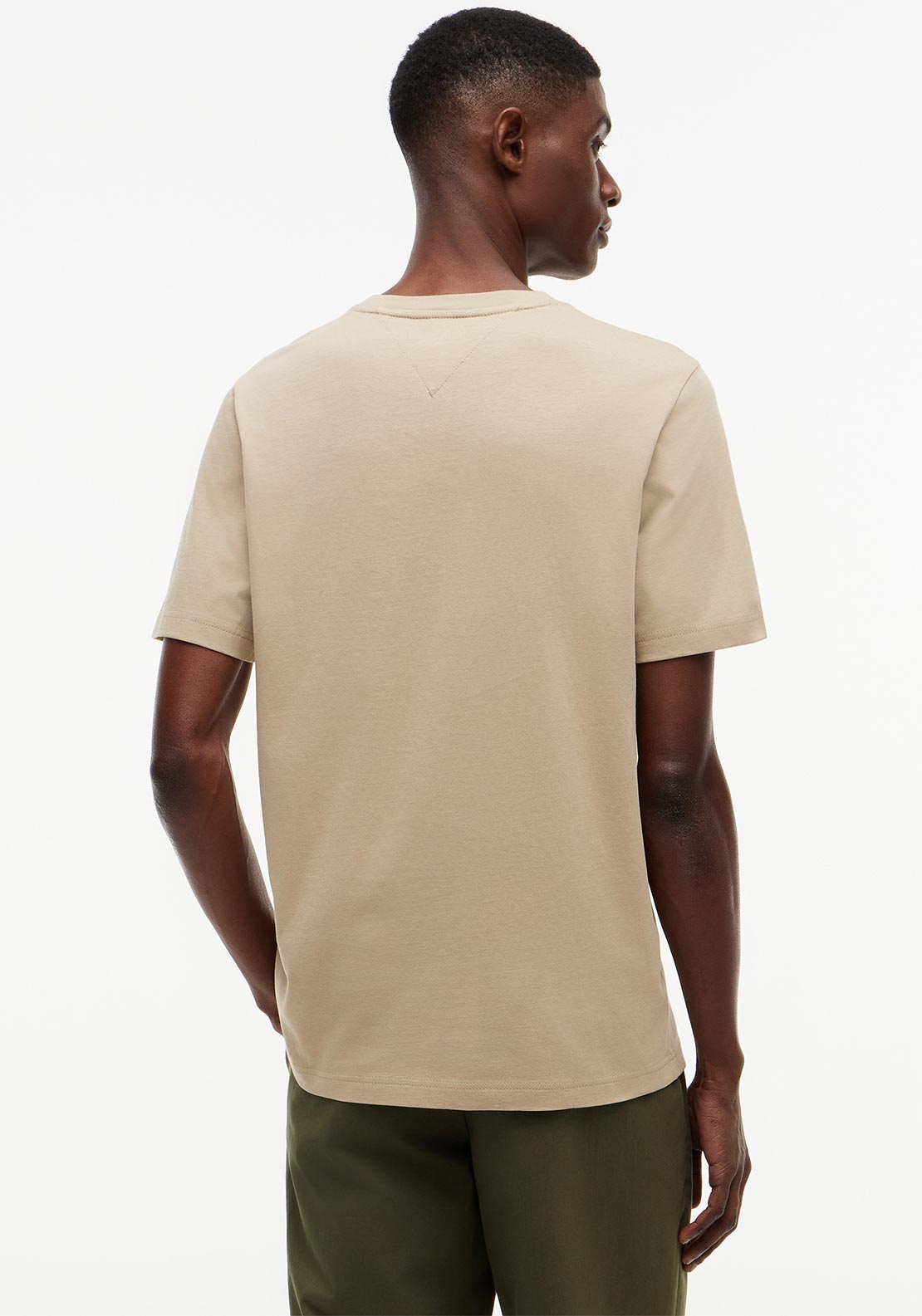 Tommy Hilfiger Flag Graphic T-Shirt, Beige