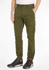 Tommy Jeans Austin Slim Tapered Cargos, Olive Green