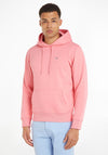 Tommy Jeans Flag Logo Hoodie, Tickled Pink