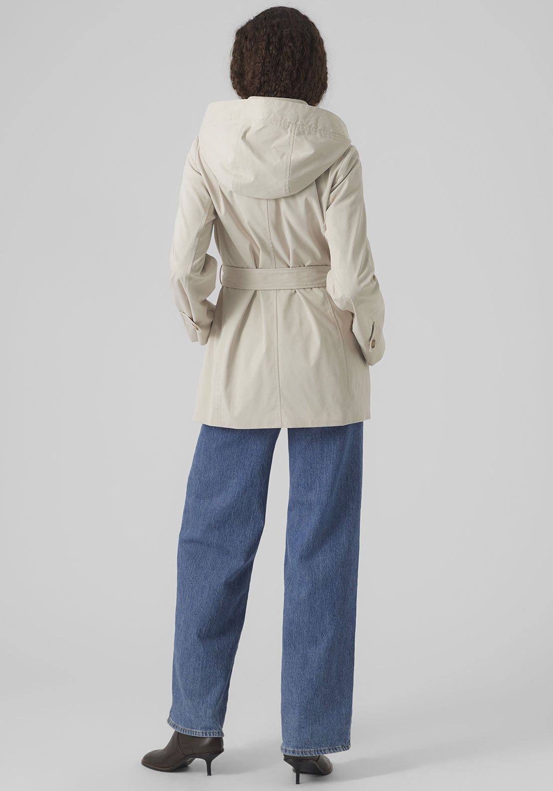 Vero Moda Chelsea Trench Coat, Cream