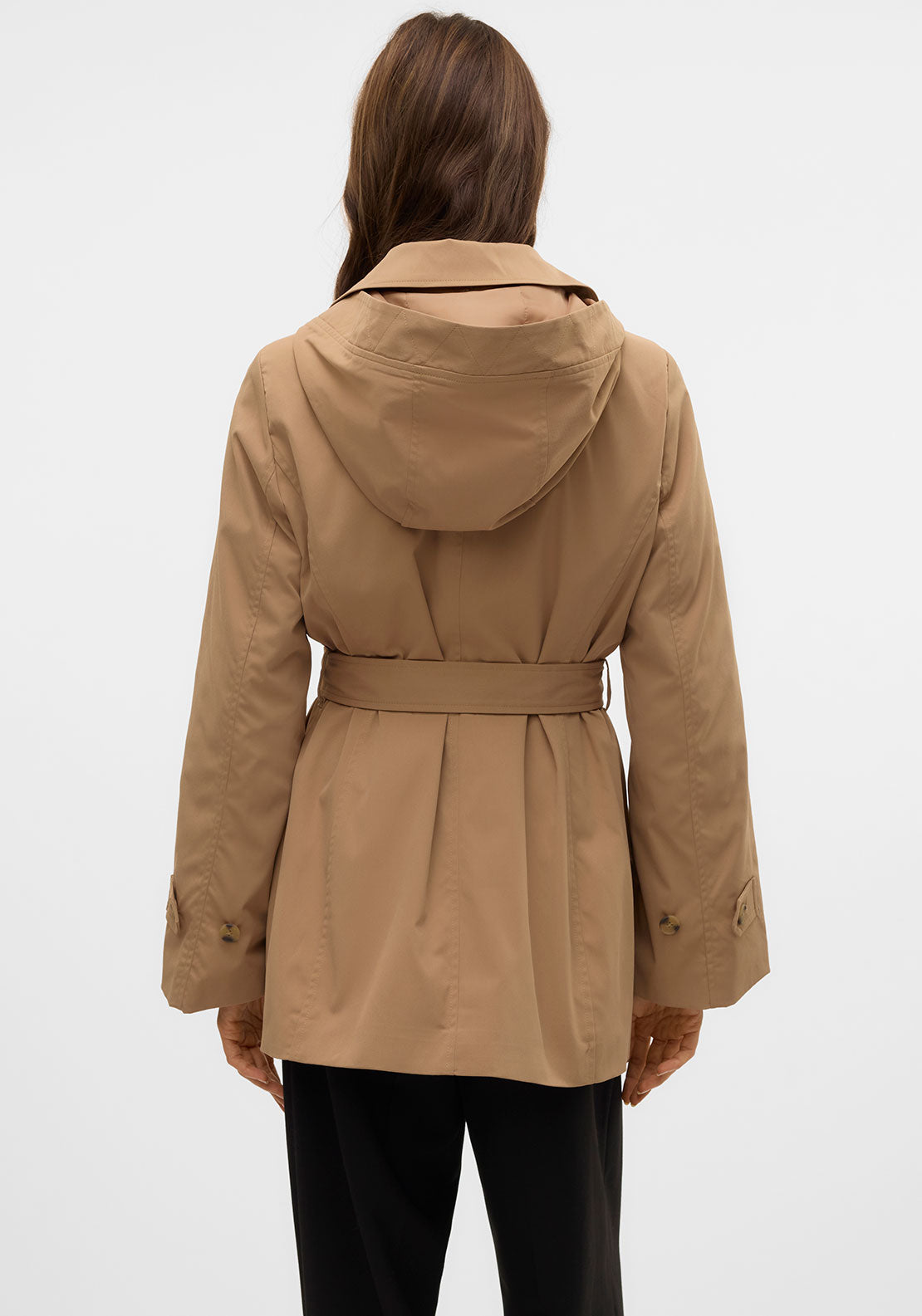 Vero Moda Chelsea Trench Coat, Tan