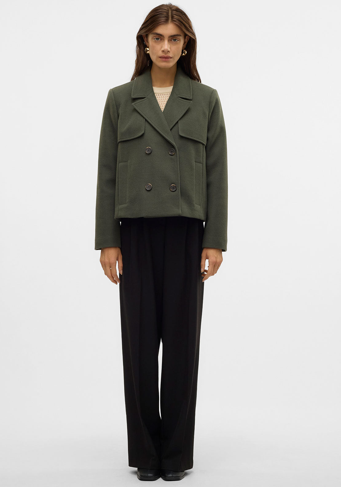 Vero Moda Fortune Sheila Short Jacket, Green