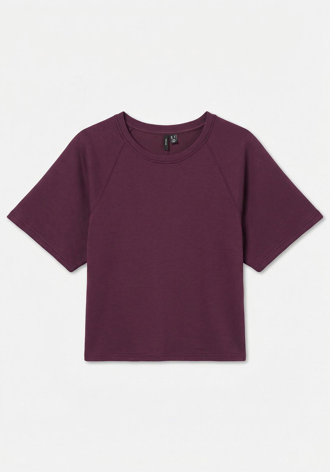 Vero Moda Hali Basic Short Sleeve T-Shirt, Wine