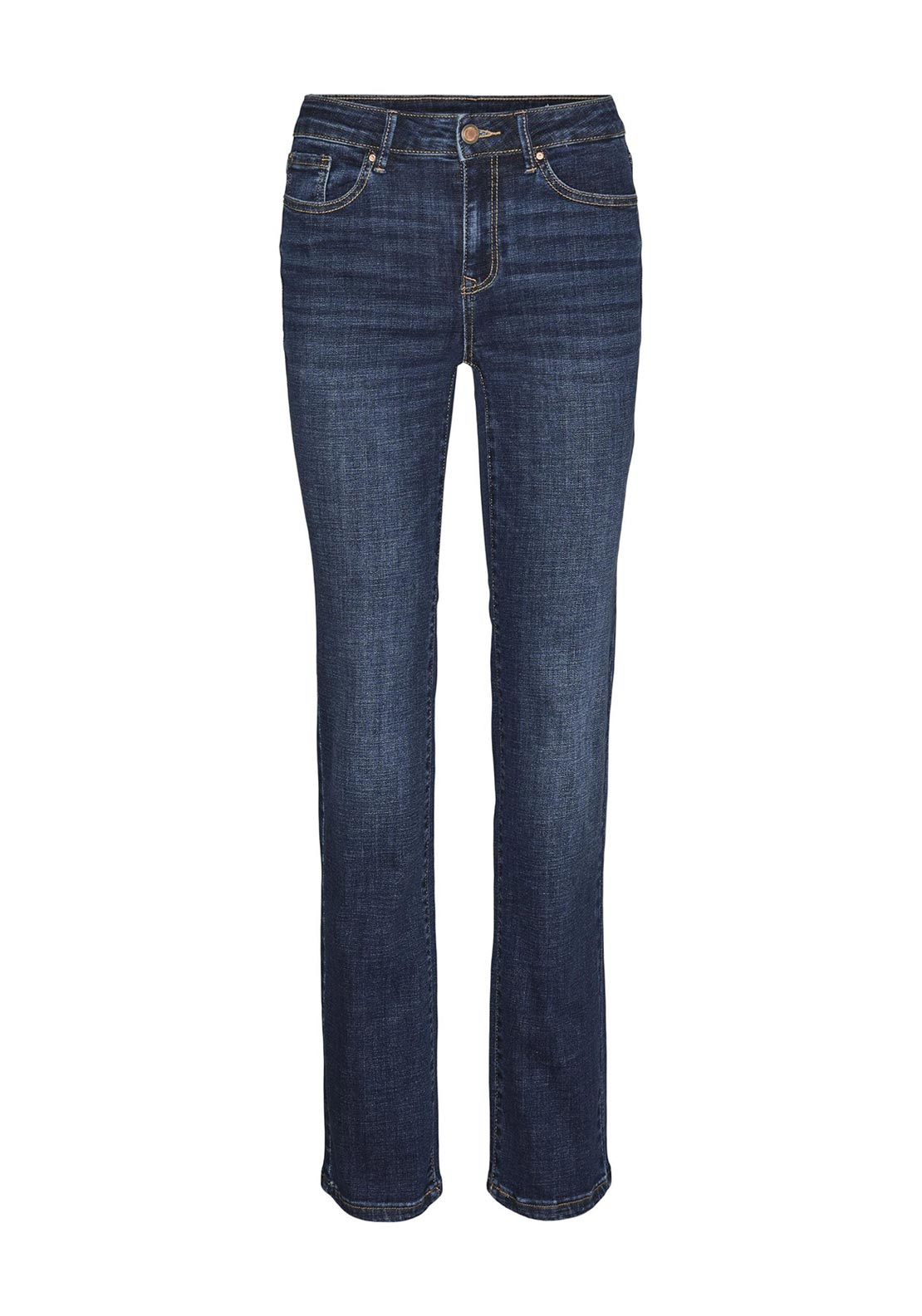 Vero Moda Flash Straight Leg Jeans, Dark Blue McElhinneys