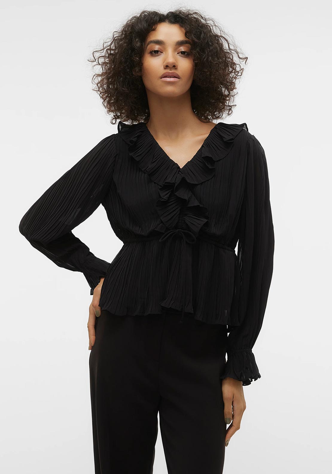 Vero Moda Dora Blouse, Black