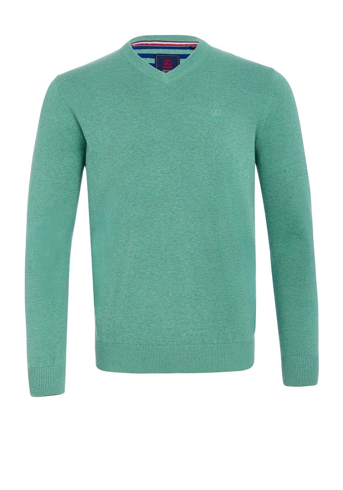 Andre Valencia V Neck Sweater, Green