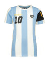 Vingino X Messi Short Sleeve Capitan Tee, Argentina Blue