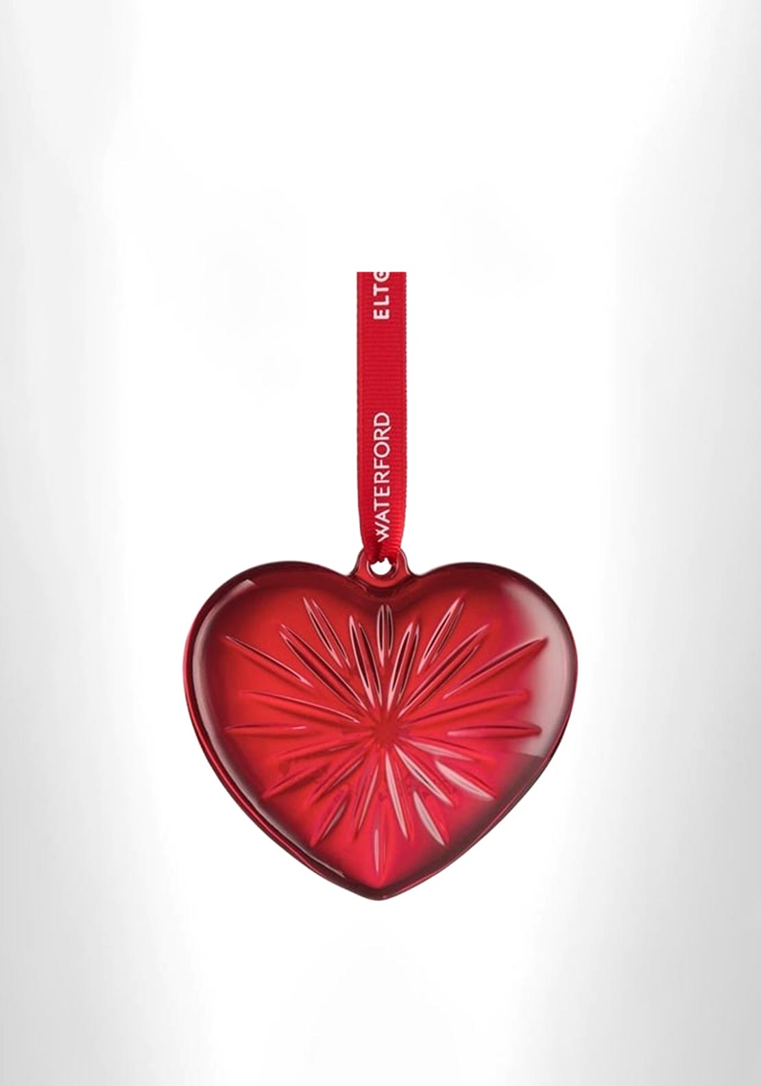 ELTON JOHN AIDS FNDATION RED HEART ORNT