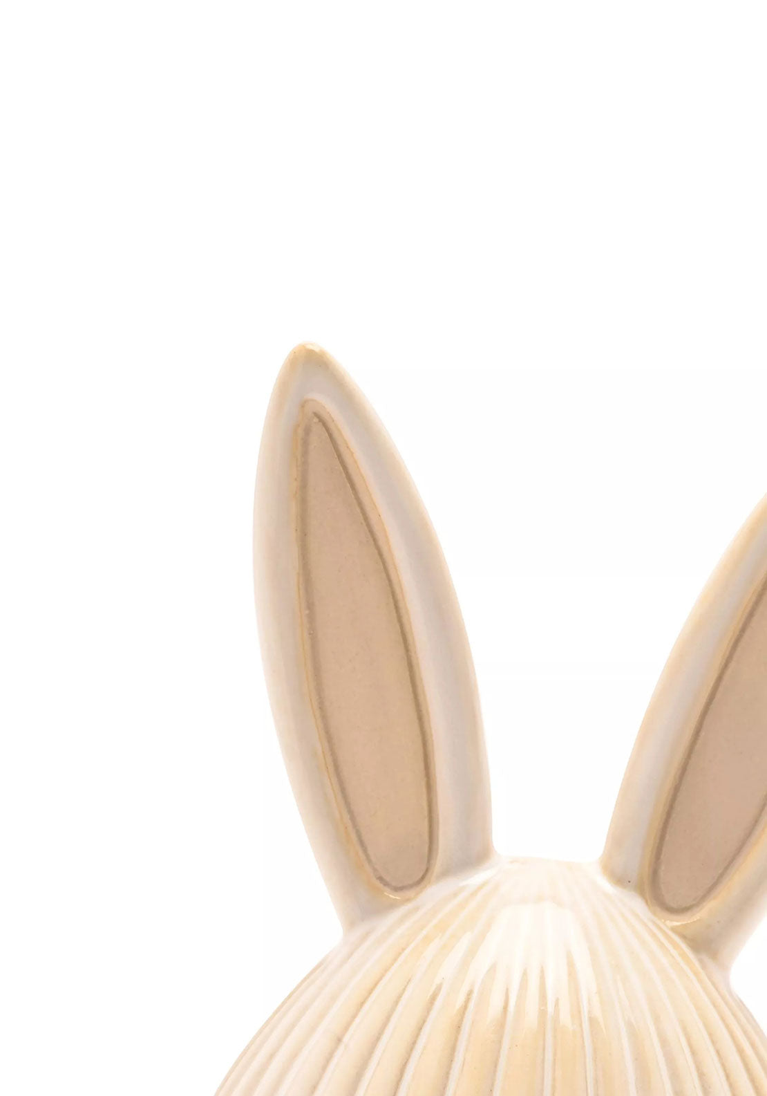 Widdop Bingham Eggs-traordinary Gift Co. Easter Egg with Bunny Ears Ornament, 16cm