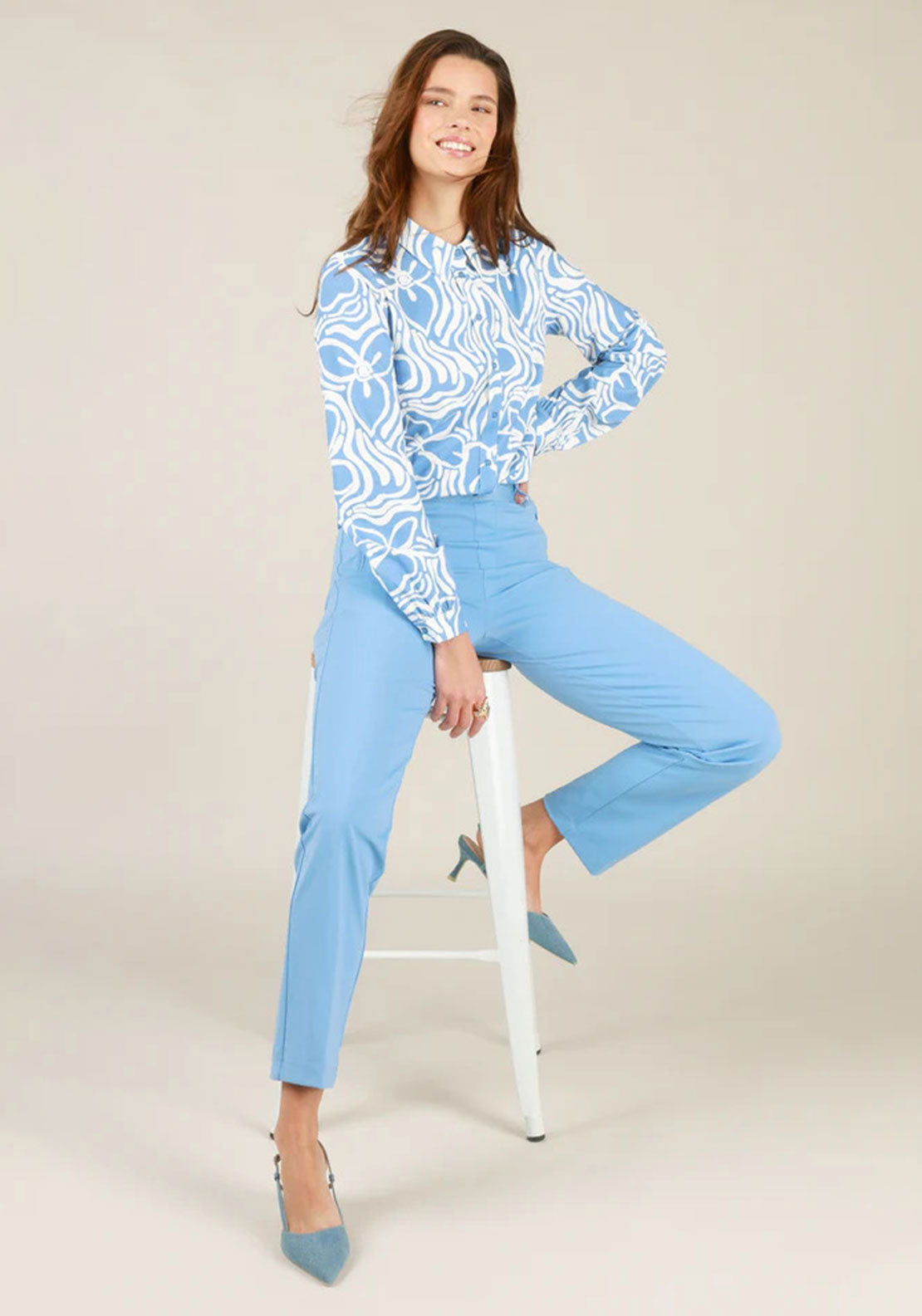 Yest Olimpia Essential All-Over Print, Blue