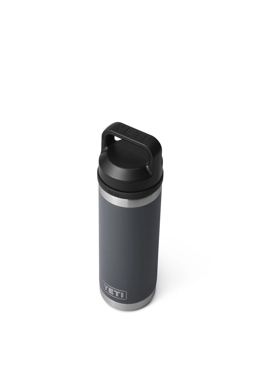YETI Rambler 18oz Bottle with Chug Cap, Charcoal