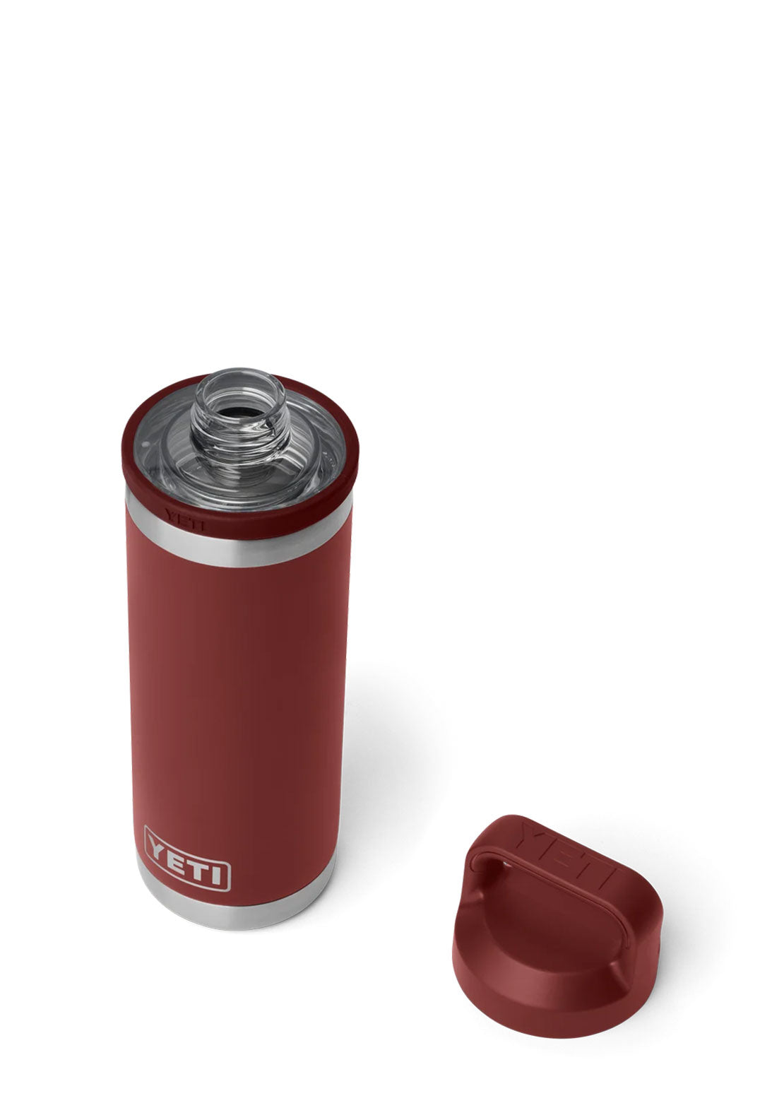 YETI Rambler 18oz Bottle with Chug Cap, Stag Red