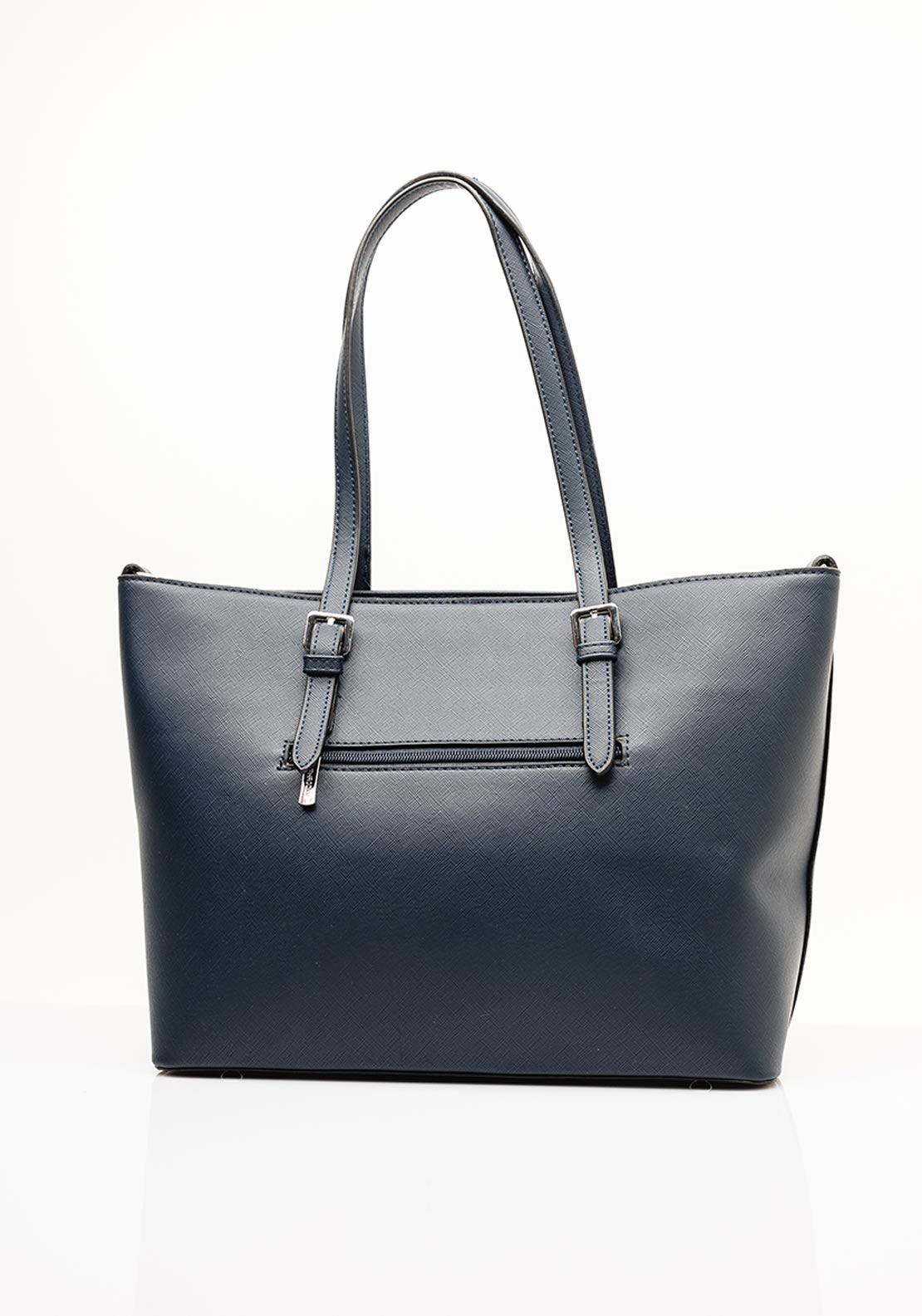 Zen Collection Structured Tote Bag, Navy