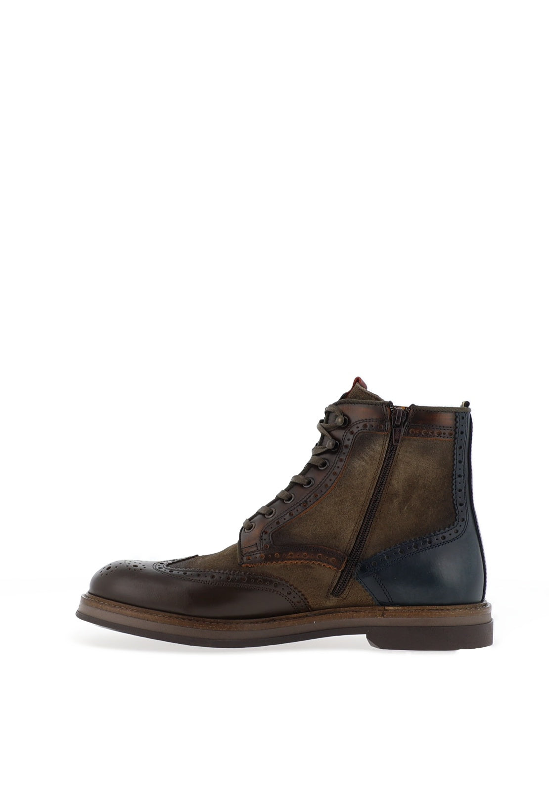 AMBITIOUS Btr Brouge Boots, Brown Multi