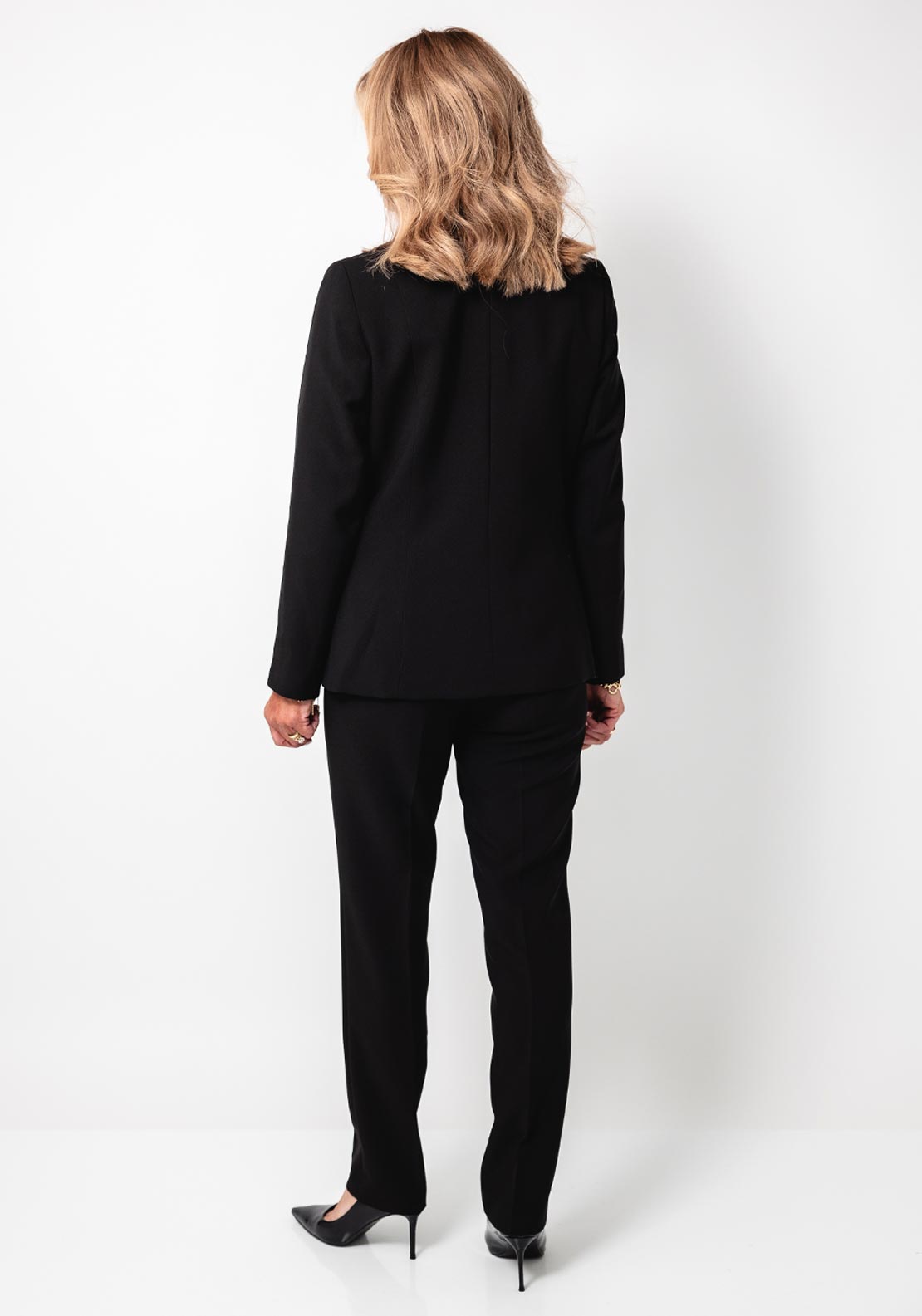 Avalon Dolores Single Breasted Blazer, Black