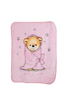 Super Soft It’s A Girl Baby Blanket, Pink