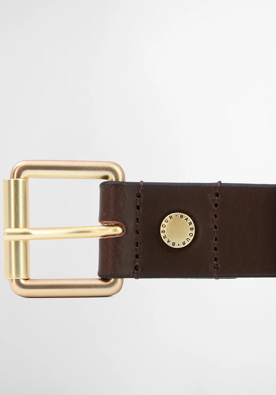 Barbour Maia Leather Belt, Brown