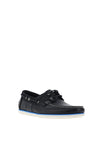 Barbour Wake Deck Shoes, Navy