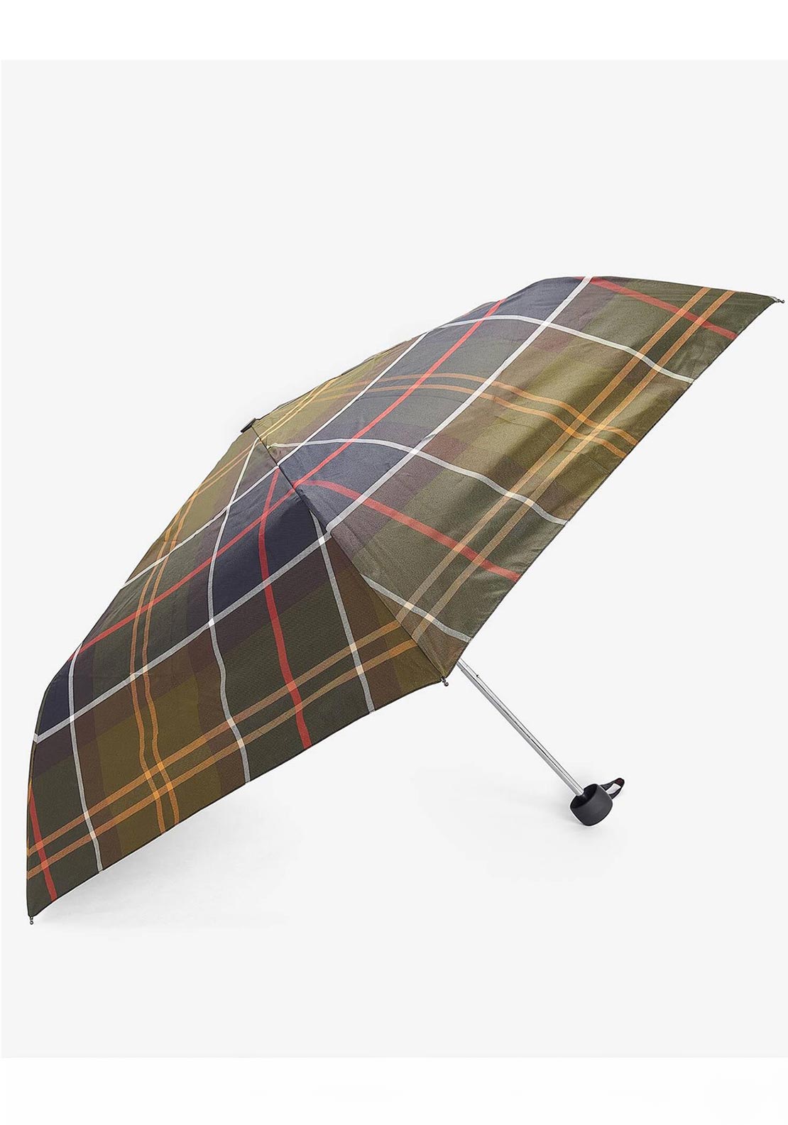 Barbour Portree Tartan Print Umbrella, Green