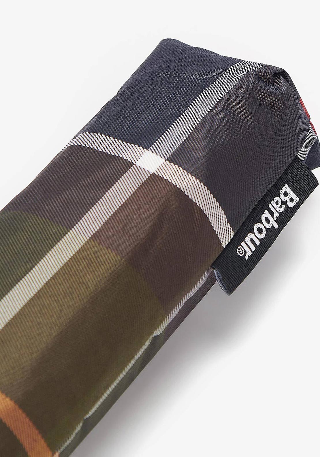Barbour Portree Tartan Print Umbrella, Green