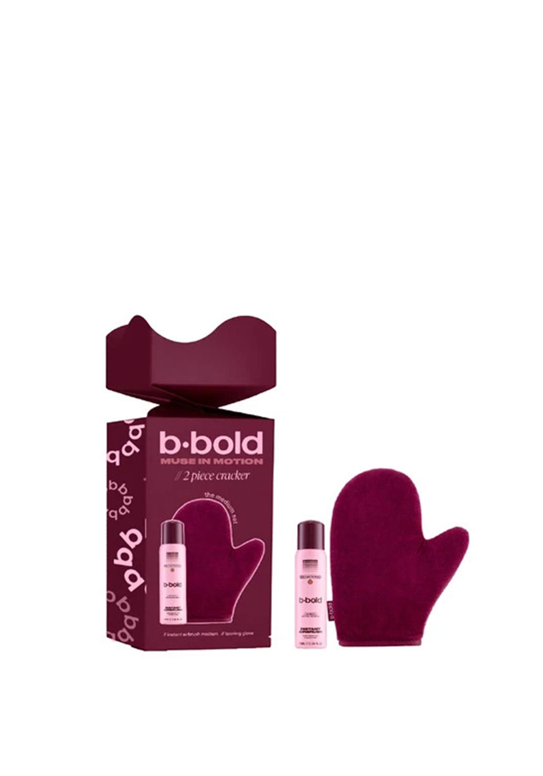 B.Bold Medium Must In Motion Two Piece Cracker Gift Set