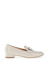 Bioeco by Arka Buckle Patent Loafers, Beige