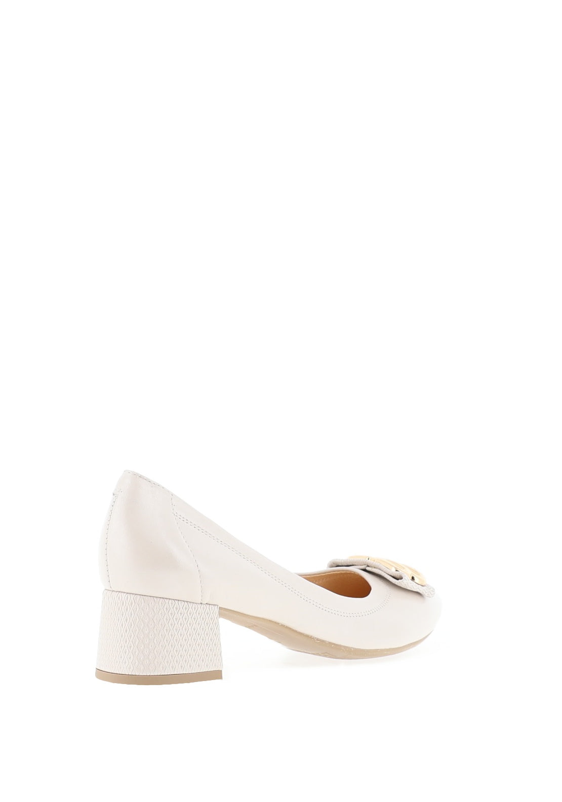 Bioeco by Arka Shimmer Heeled Pumps, Pearl Beige