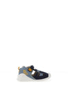 Biomecanics Baby Boy 232187-A Closed Toe Canvas Sandal, Navy