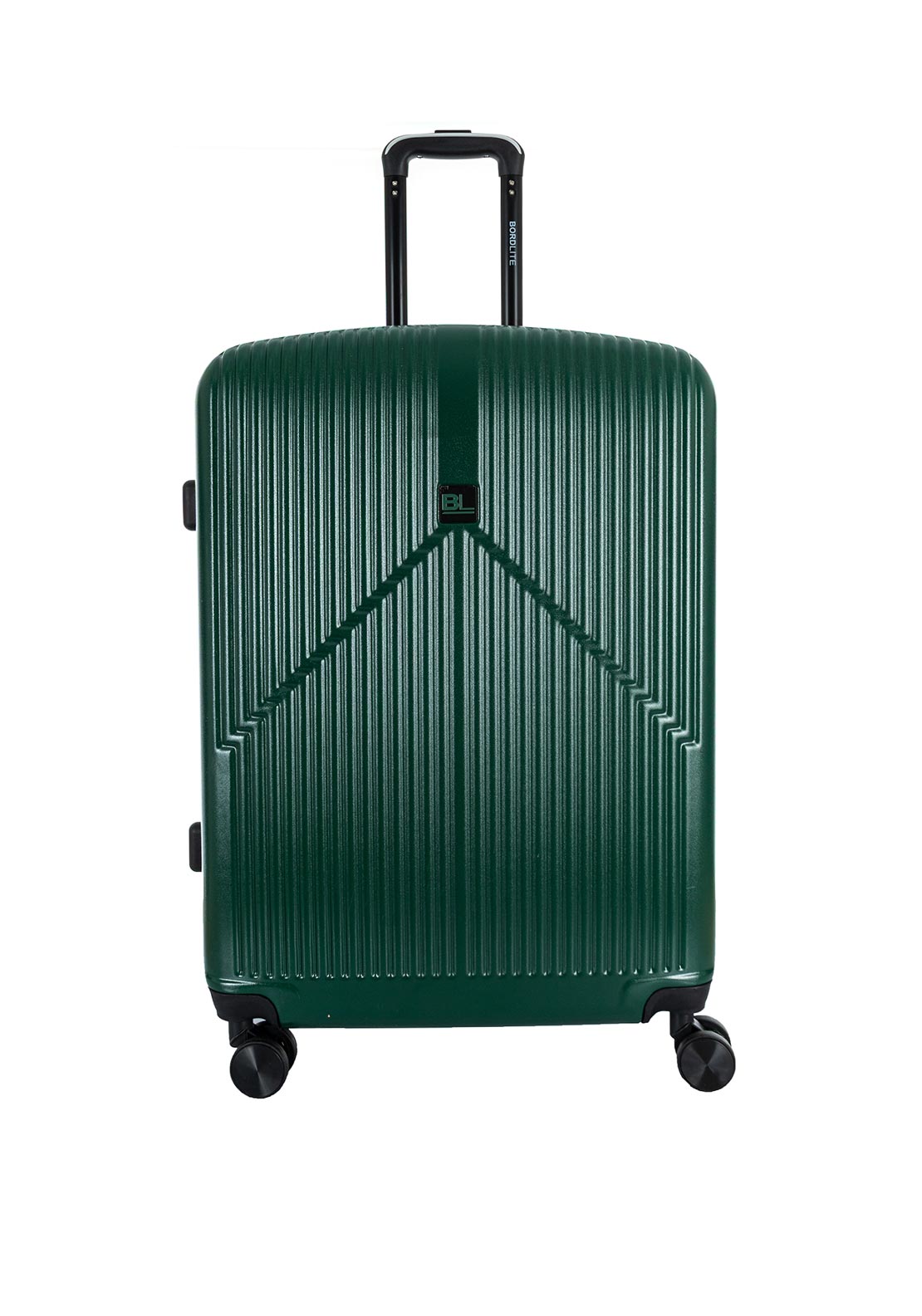 Bordlite 3 Piece Hard Shell Luggage Set, Green