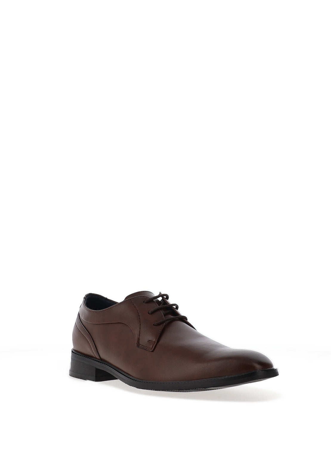 Brent Twizel Formal Shoes, Walnut Brown