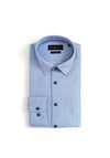 Bugatti Geo Print Shirt, Blue Multi