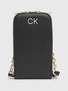Calvin Klein Smartphone Wallet Crossbody Bag, Black