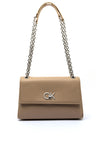 Calvin Klein Convertible Shoulder Bag, Silver Mink