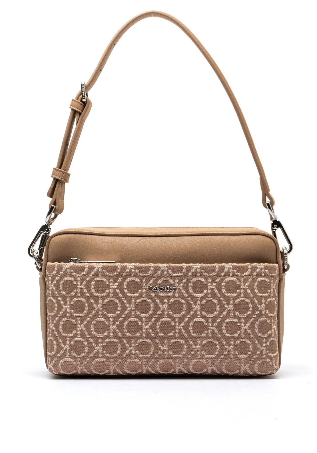 Calvin Klein Mono Logo Camera Crossbody Bag, Chanterelle McElhinneys