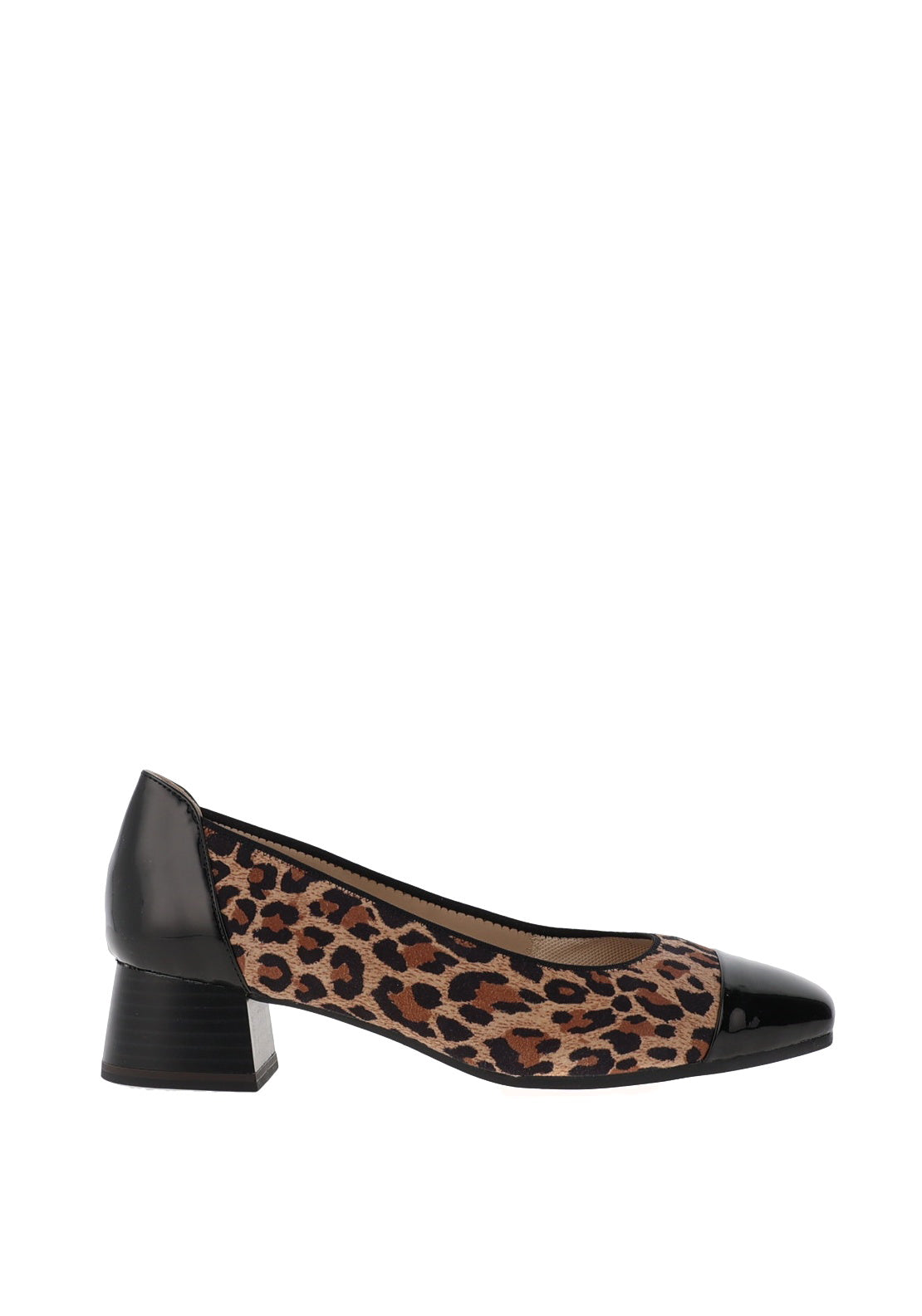 Court Shoes Clarks Leopard Print Heels Calf Hair Leopard Print