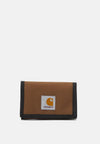 Carhartt WIP Alec Velcro Wallet, Deep H Brown