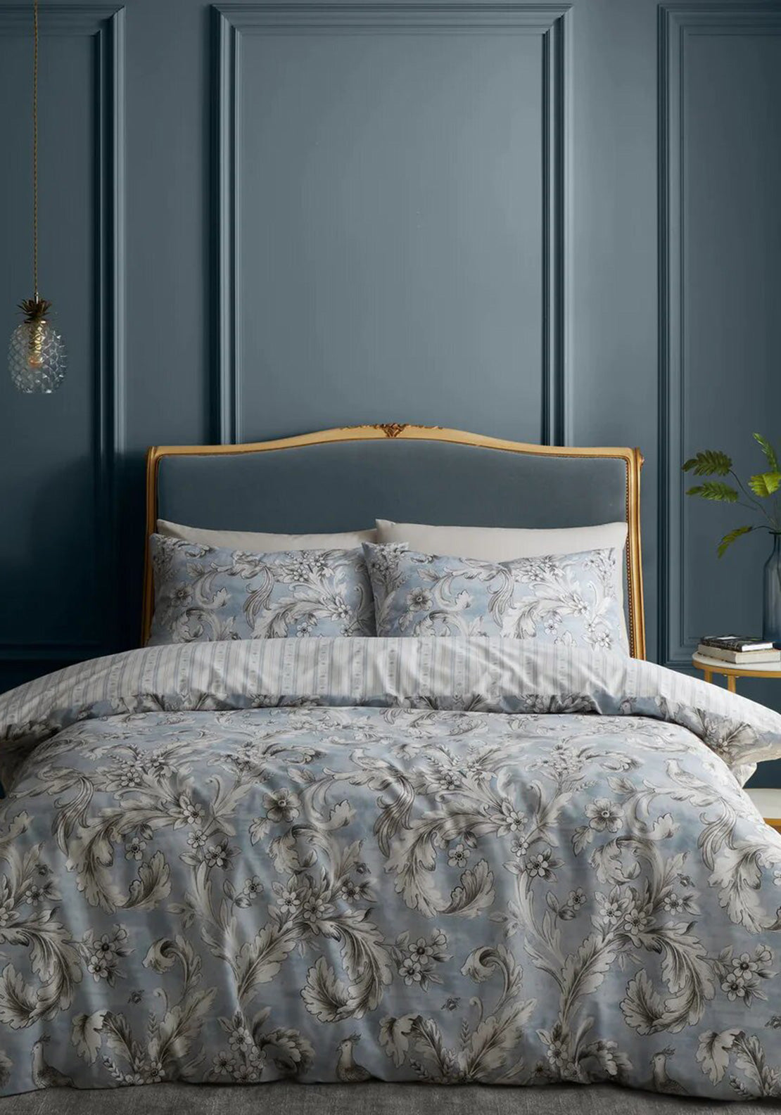 Buy Catherine Lansfield Boho Patchwork Blue Bedding Set - Double