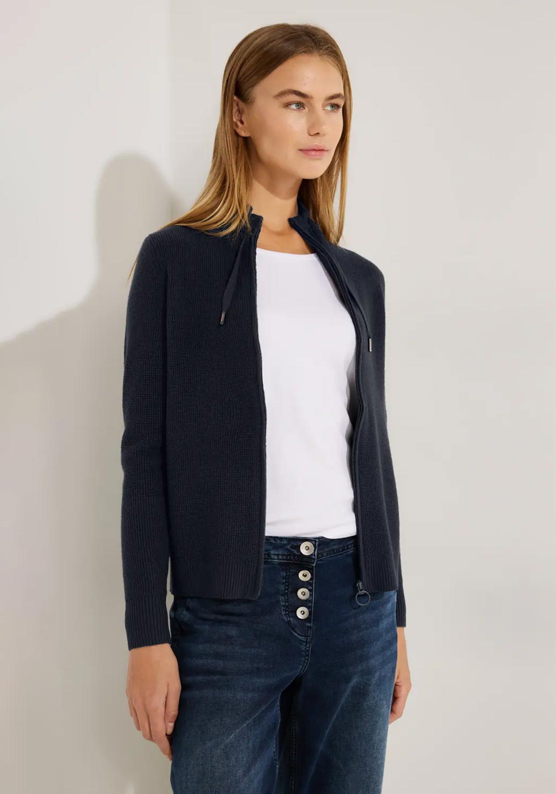 Cecil Cardigan - Oatmeal Marl
