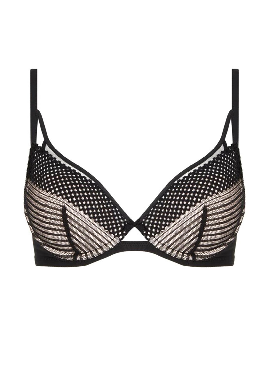 Chantelle Pulp Play Wired T-Shirt Bra, Black