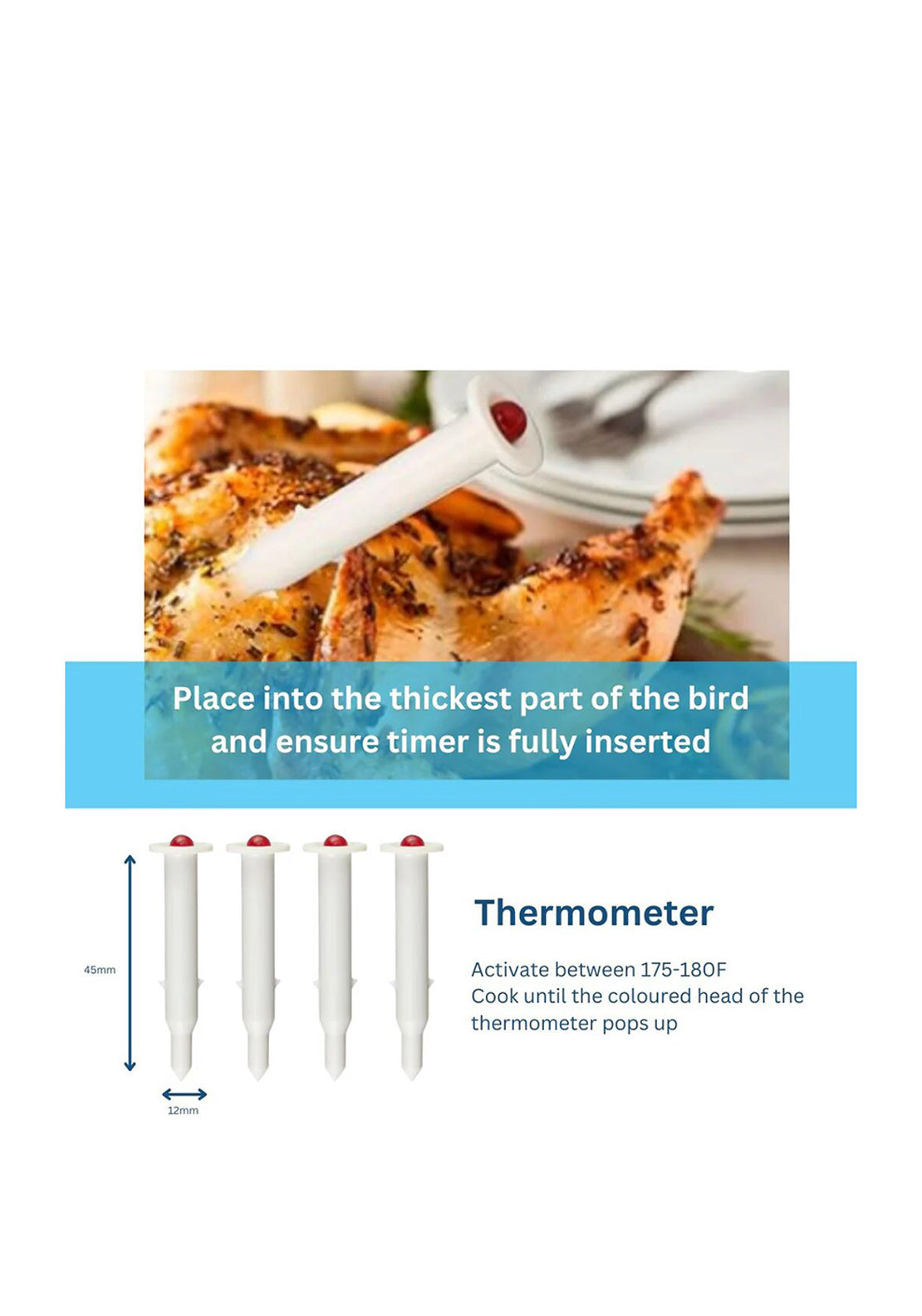 Chef Aid Set of 4 Pop-Up Timers