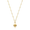 ChloBo Bobble Chain North Star Necklace, Gold