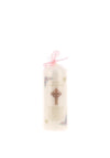 Naturally Irish On Your Christening Day Candle, Pink
