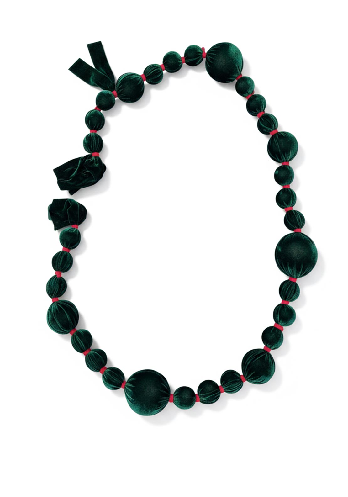 EMERALD BOBBLE GARLAND