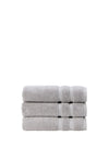 Christy Signum Combed Cotton Towel, Dove Grey